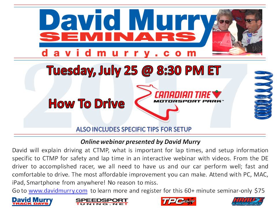 DMS Drive CTMP Mosport flyers