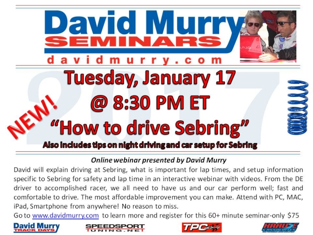 DMS Drive Sebring flyers