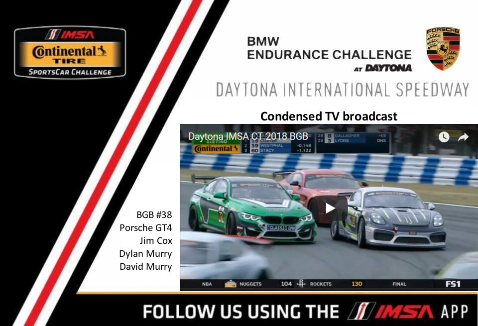 Daytona IMSA FS1 BGB
