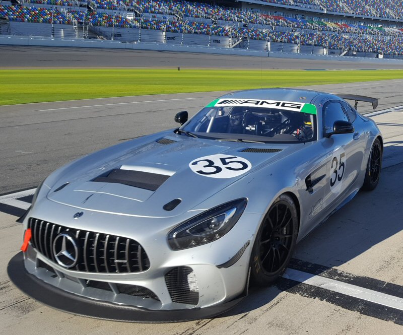 Dylan Murry Mercedes AMG GT4 Daytona test 12 11 18 resize