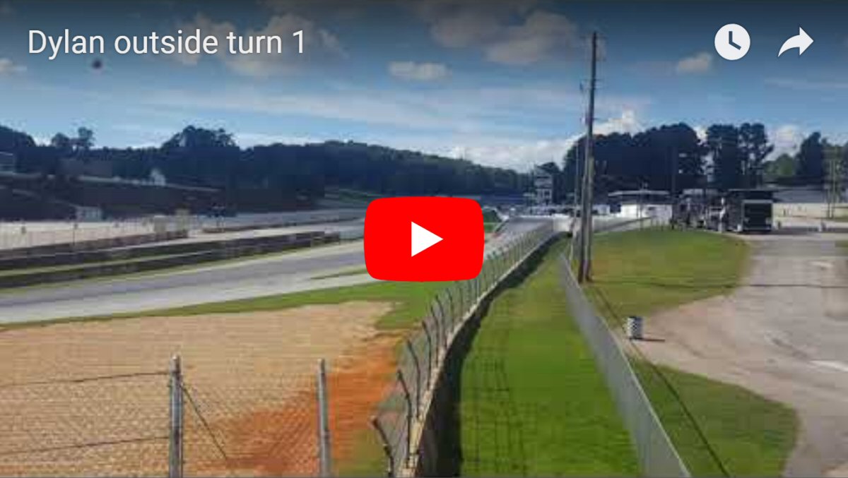 Dylan outside turn 1
